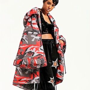 Oversized Camo Puff Jacket